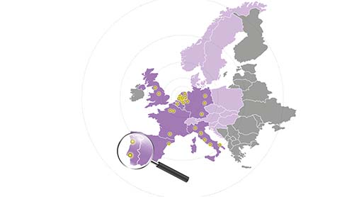 PNO opent vestigingen in portugal overzicht kaart kantoren europa