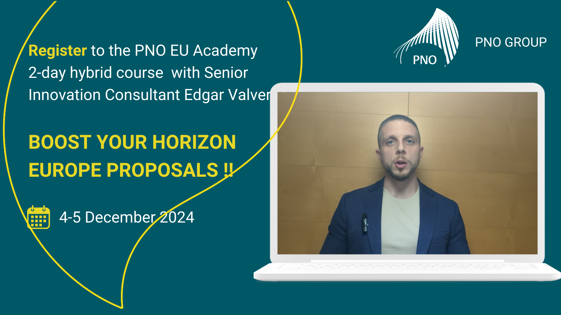 PNO EU Academy – Ready for 2025 and beyond: Writing winning Horizon Europe proposals.