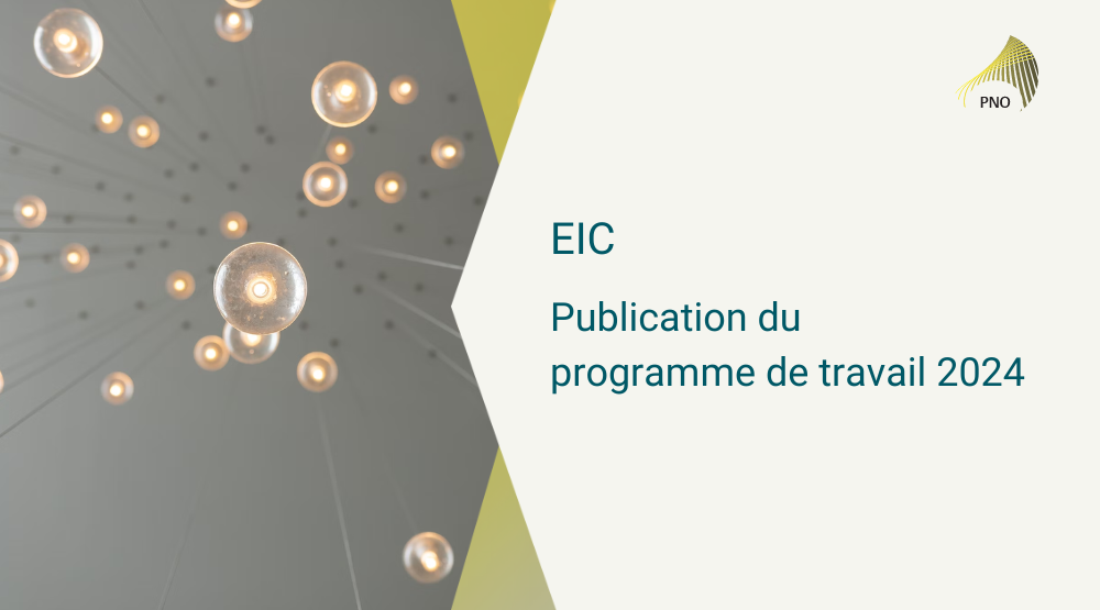 Nouveautés du programme de travail ERC 2024
