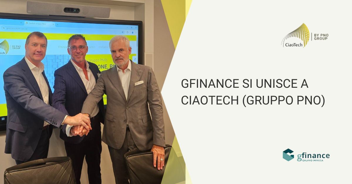 GFinance si unisce a Ciaotech (Gruppo PNO)