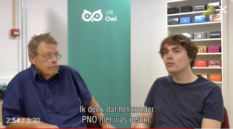 VR Owl vertelt over zijn ervaringen met de WBSO en PNO.